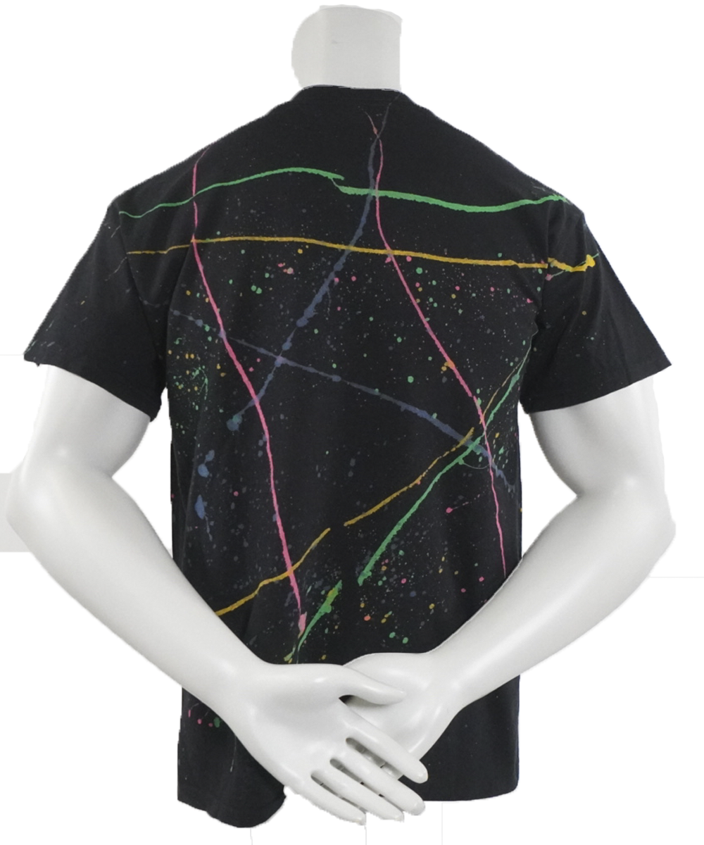 Signature Paint splash T-shirt Blk