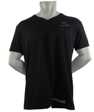 Flock Black V-Neck DESIGNED BY THE STREETS